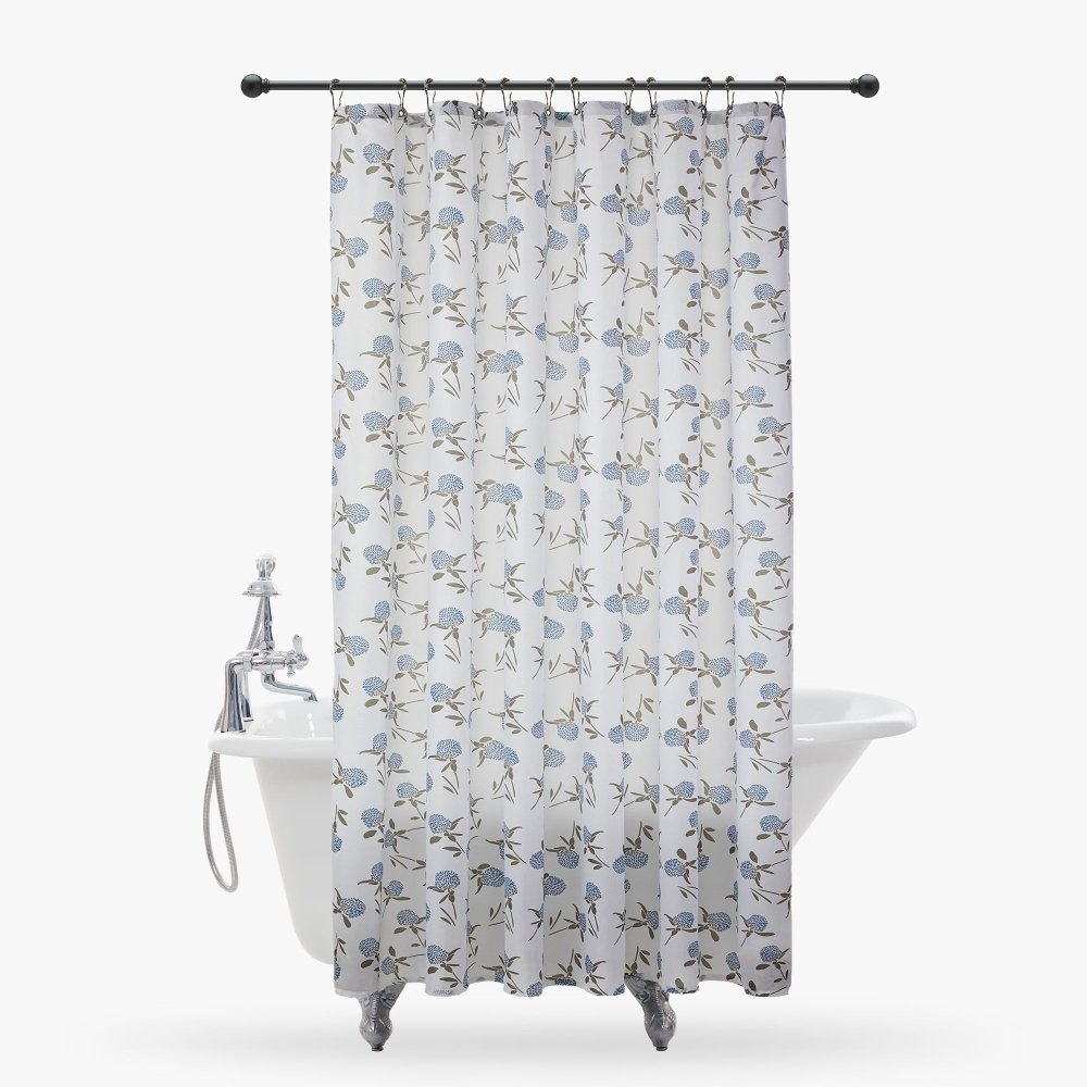 Farmhouse Happy Shower Curtains - Deconovo US
