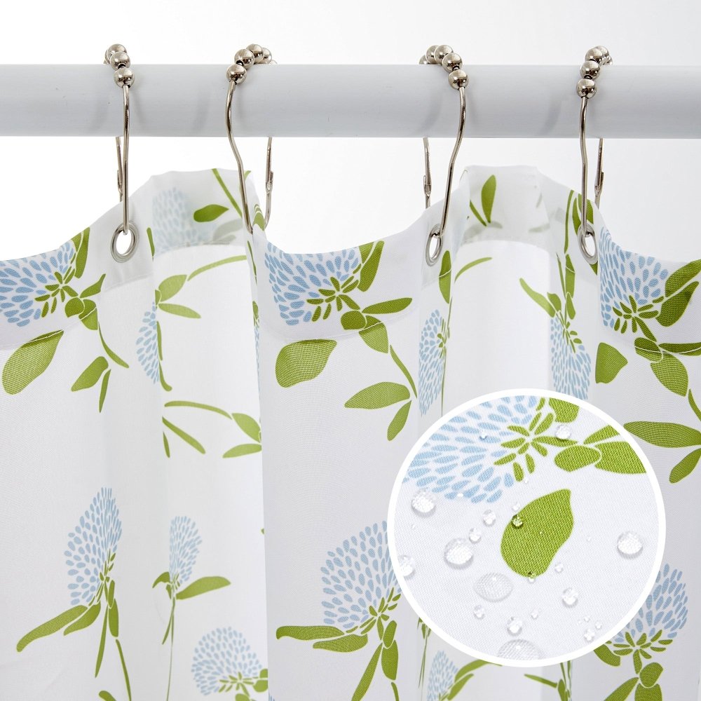 Farmhouse Happy Shower Curtains - Deconovo US