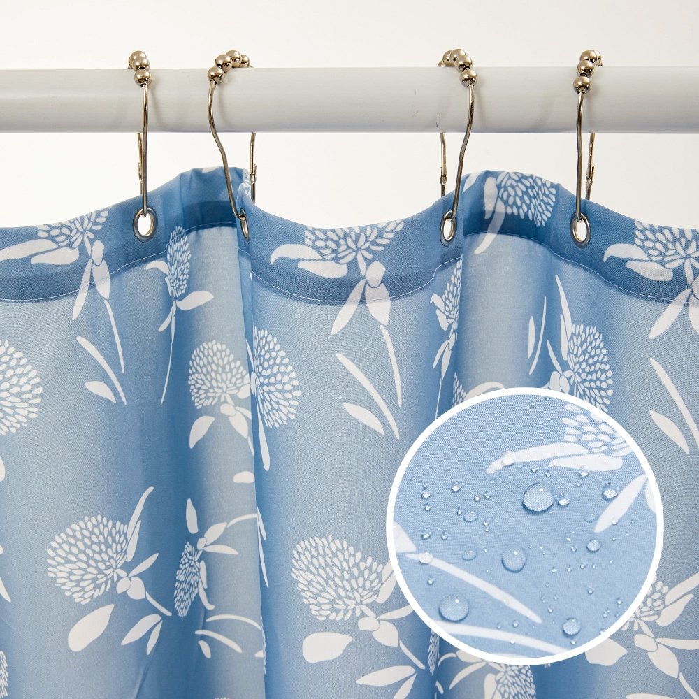 Farmhouse Happy Shower Curtains - Deconovo US