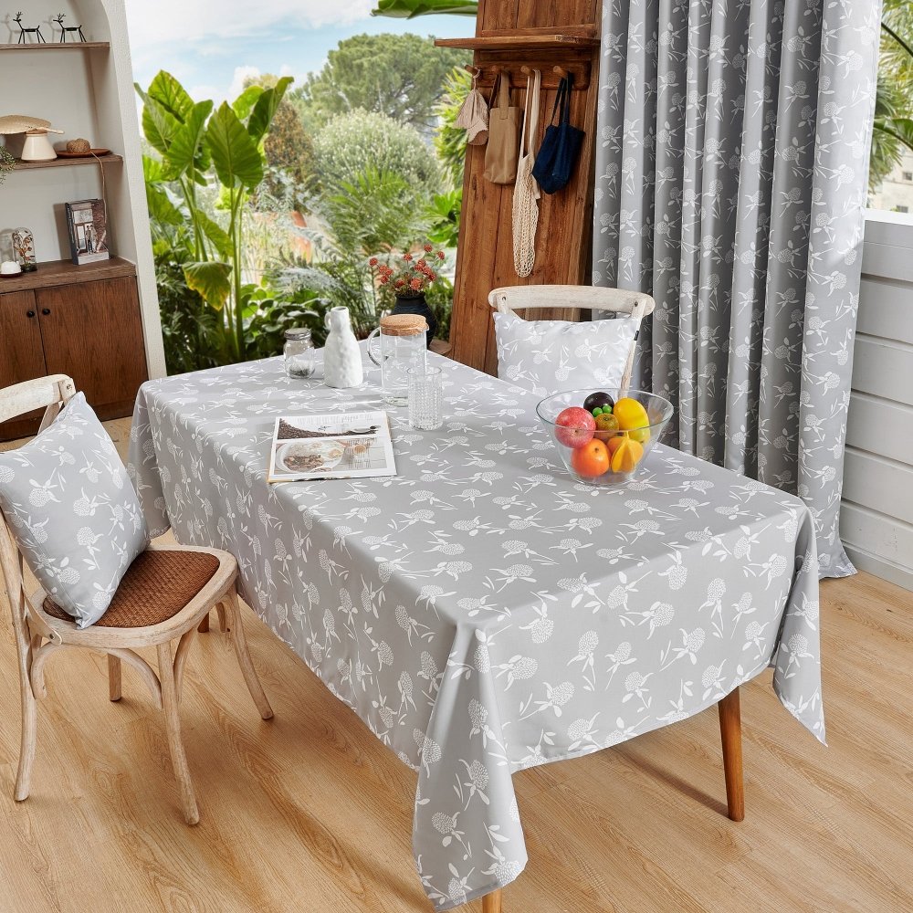 Farmhouse Happy Thermal Blackout Curtains - Deconovo US