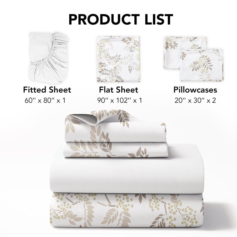 Farmhouse Mountain Ash Bedding Sets - Deconovo US