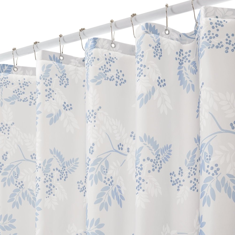 Farmhouse Mountain Ash Shower Curtains - Deconovo US