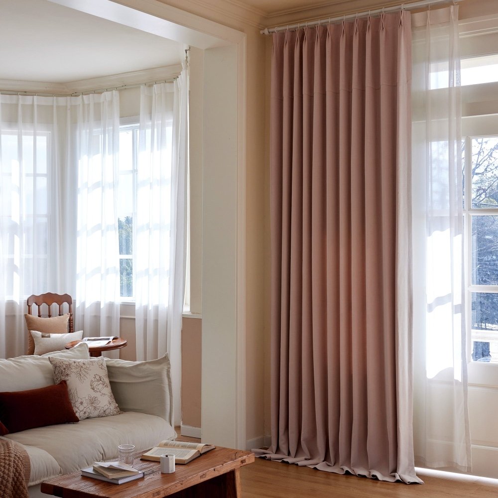 Katerina Custom Blackout Cloth Curtains - Deconovo US