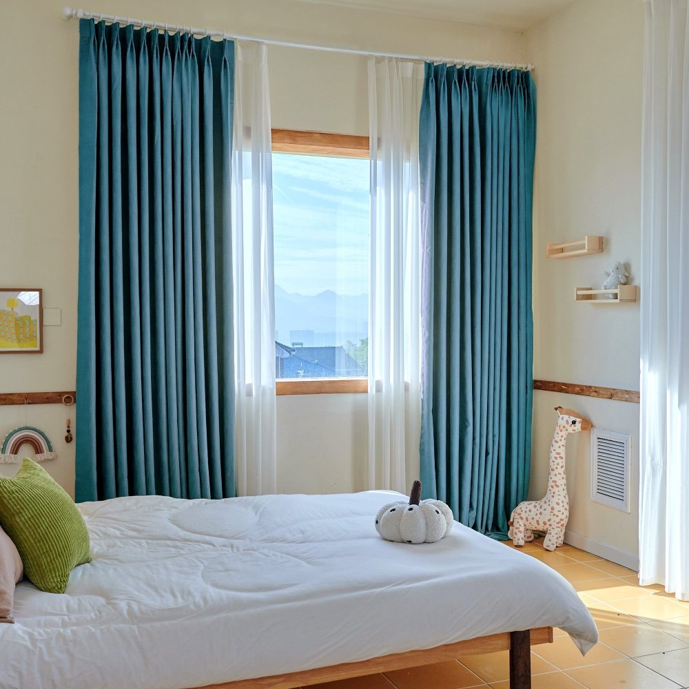 Katerina Custom Blackout Cloth Curtains - Deconovo US