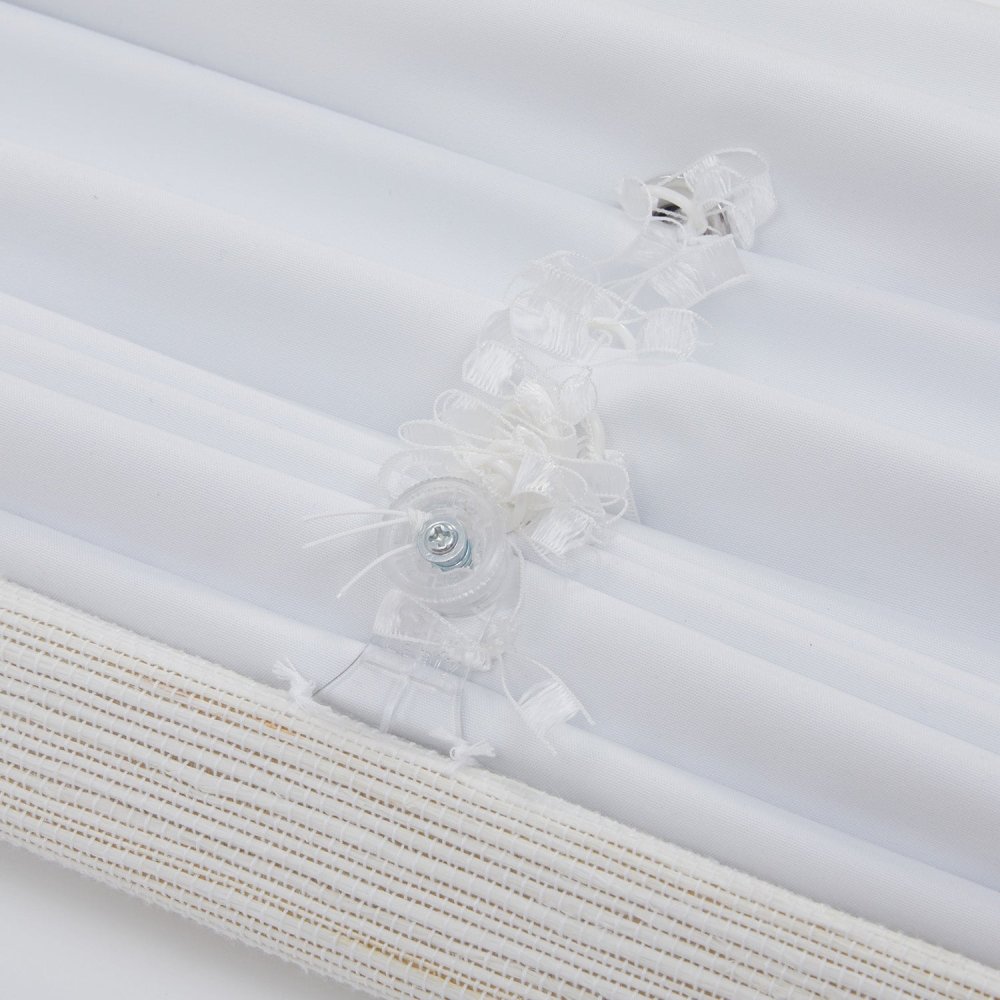 Lan Custom Natural Ramie Bamboo Woven Shades - Deconovo US