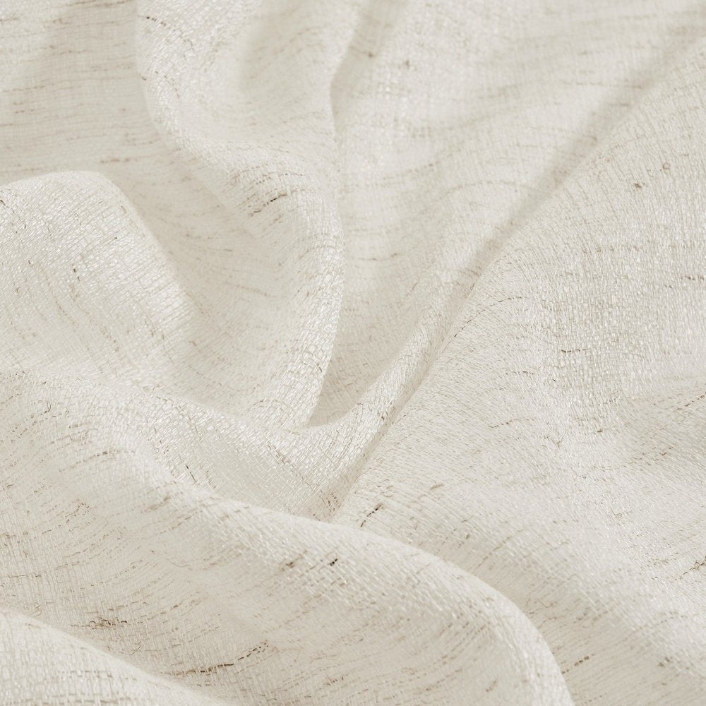 Mina Softened Heavy Linen Custom Sheer Curtains - Deconovo US