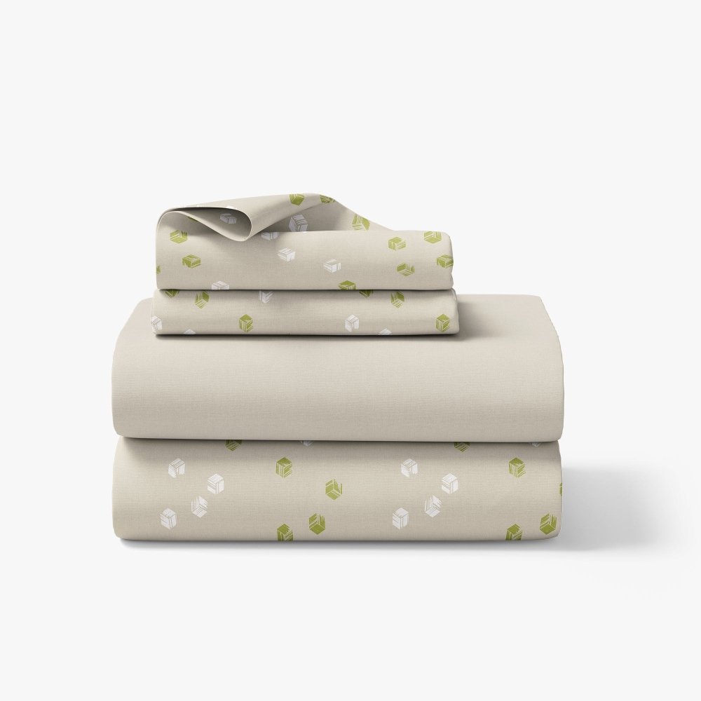 Modern Cubic Play Bedding Set - Deconovo US