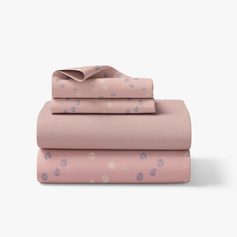 Modern Cubic Play Bedding Set - Deconovo US