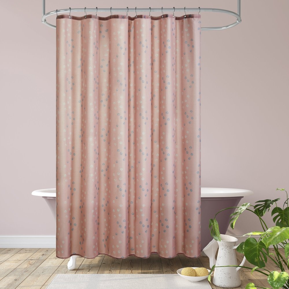 Modern Cubic Play Shower Curtains - Deconovo US