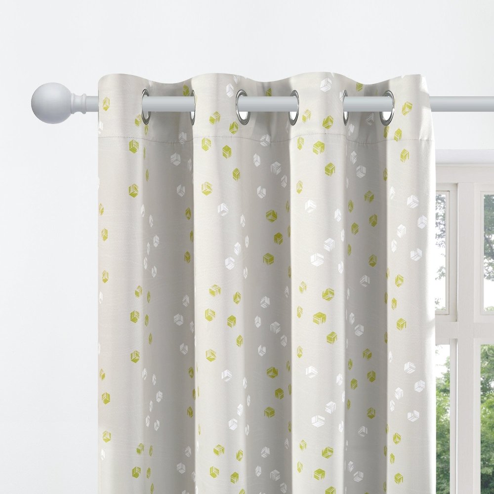 Modern Cubic Play Thermal Blackout Curtains - Deconovo US