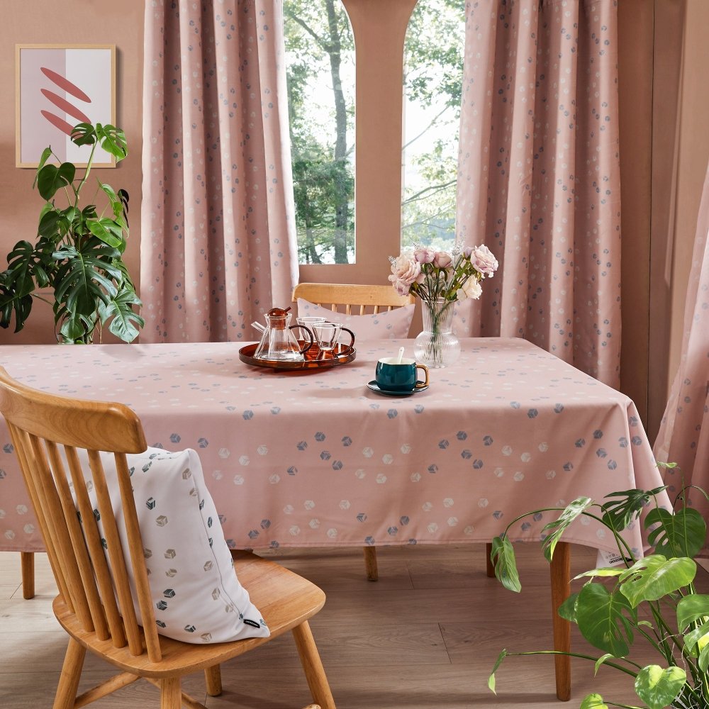 Modern Cubic Play Waterproof Tablecloth - Deconovo US