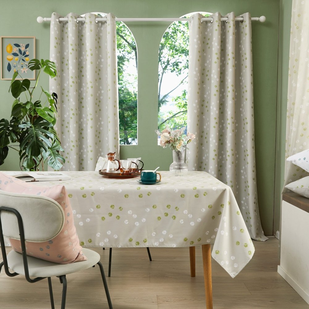 Modern Cubic Play Waterproof Tablecloth - Deconovo US