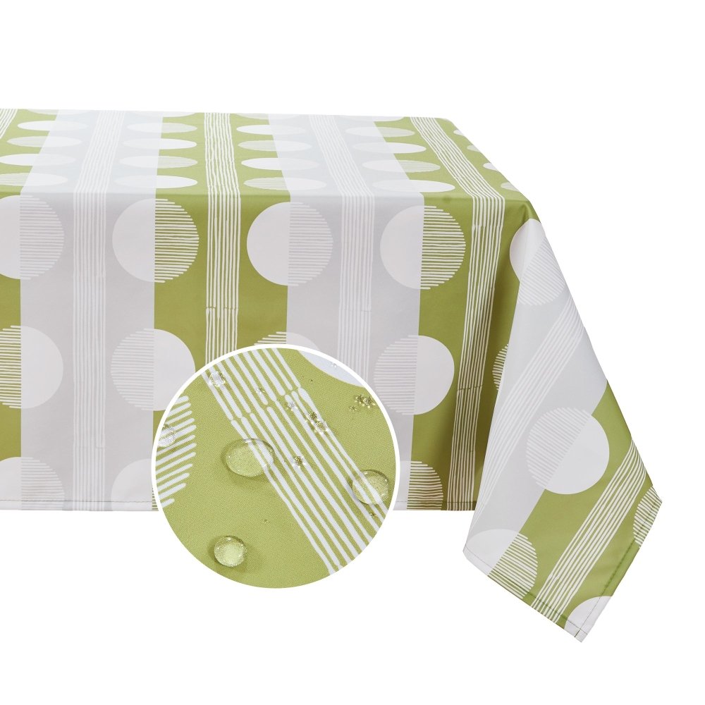Modern Solar Cycles Tablecloth - Deconovo US