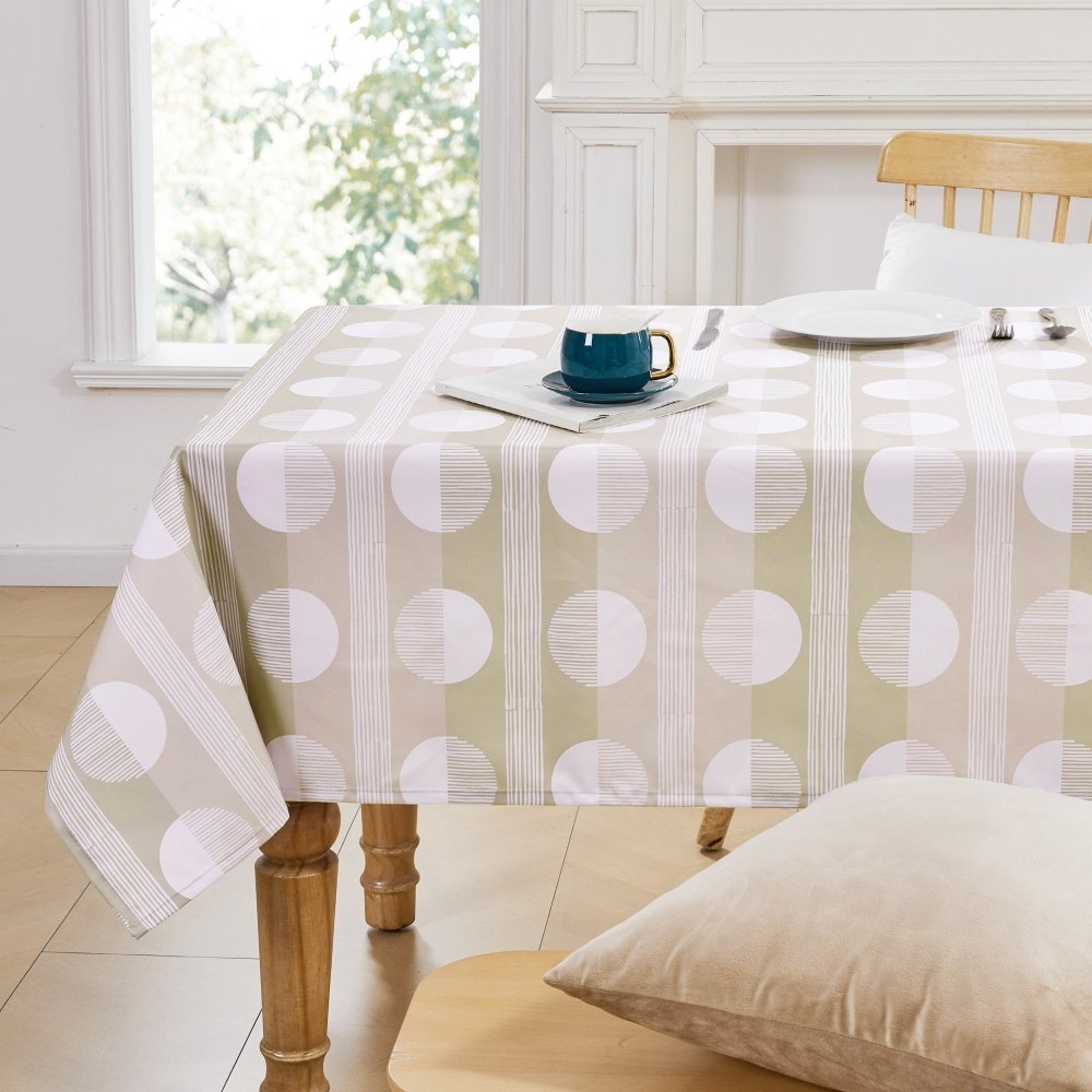 Modern Solar Cycles Tablecloth - Deconovo US