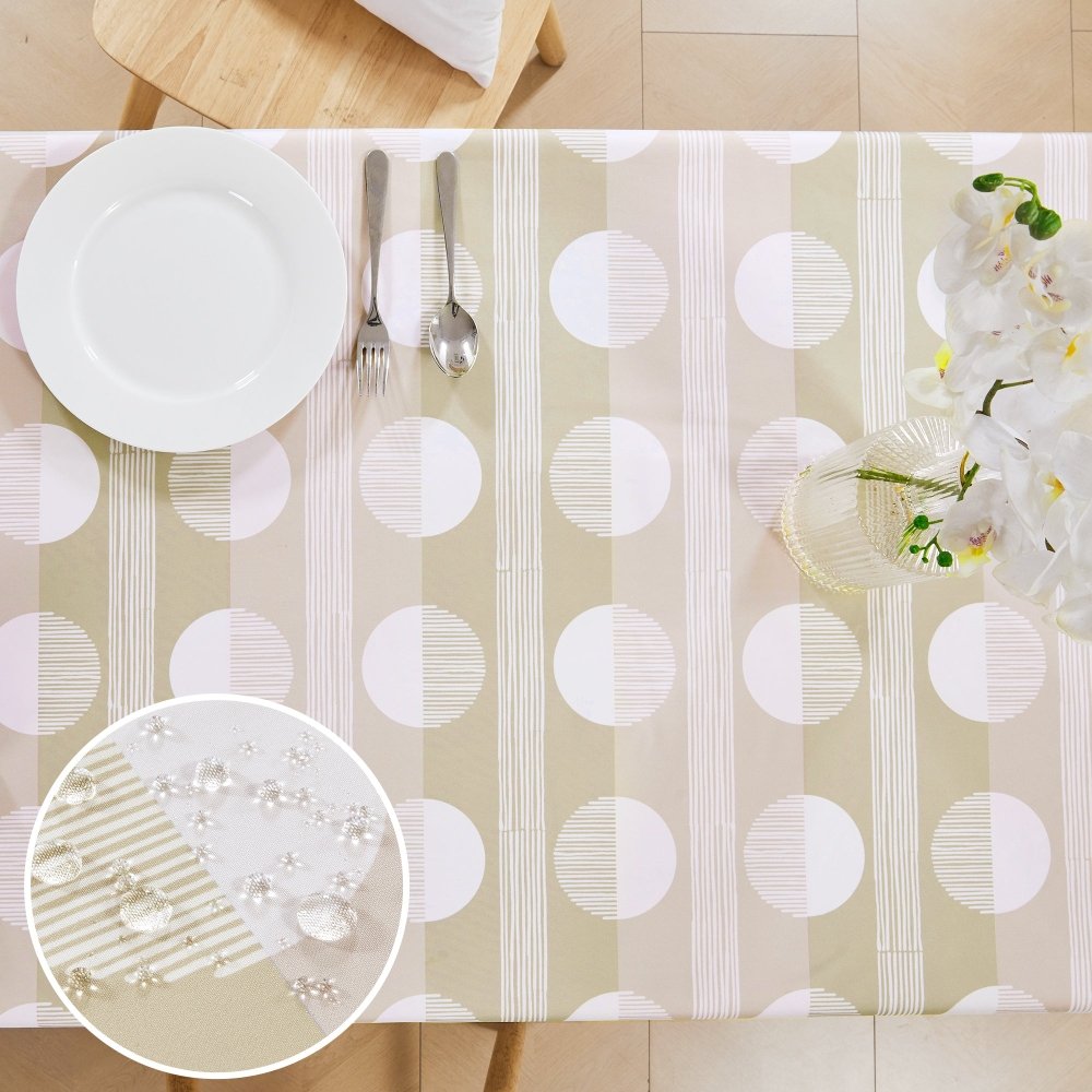 Modern Solar Cycles Tablecloth - Deconovo US