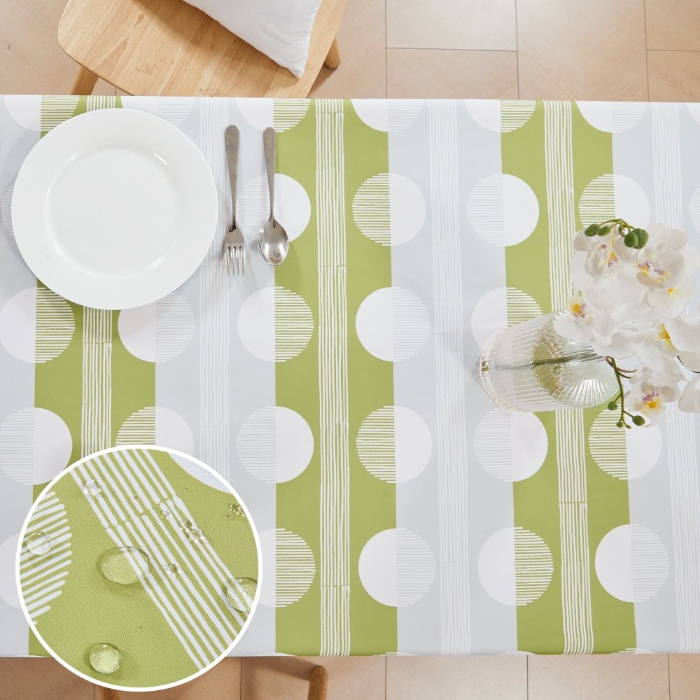 Modern Solar Cycles Tablecloth - Deconovo US