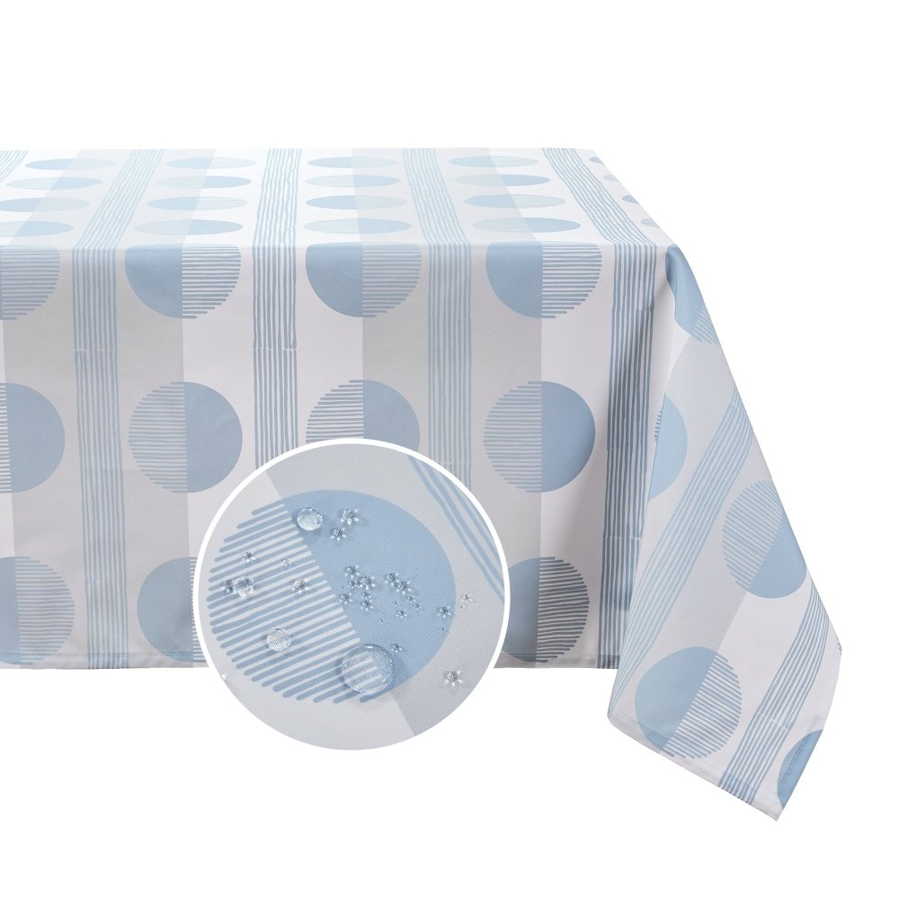 Modern Solar Cycles Tablecloth - Deconovo US