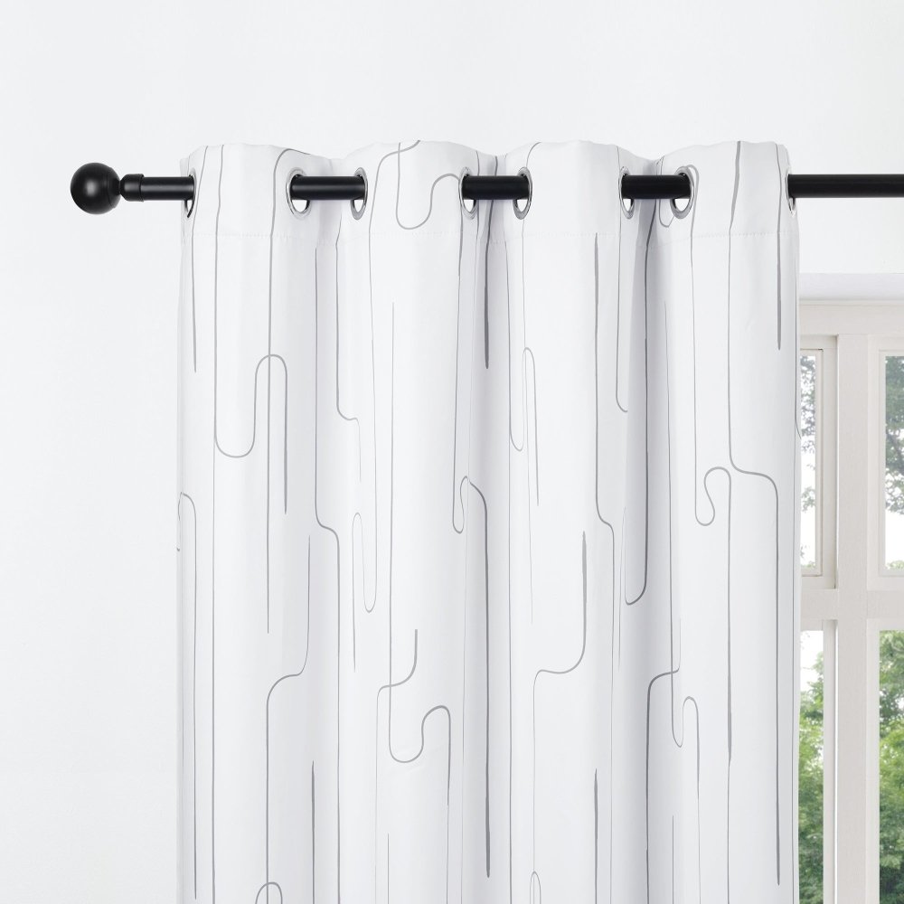 Pure Morning Haze Blackout Curtains - Deconovo US