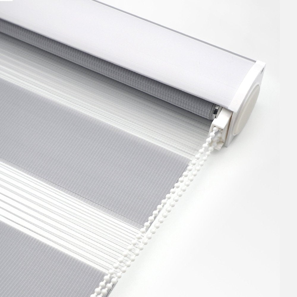 Sienna Custom Light Filtering Zebra Blinds - Deconovo US