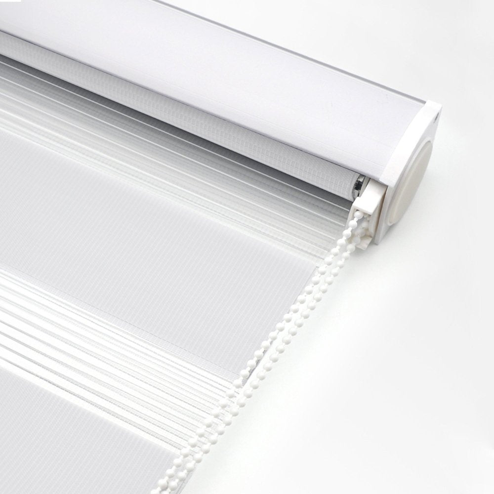 Sienna Custom Light Filtering Zebra Blinds - Deconovo US