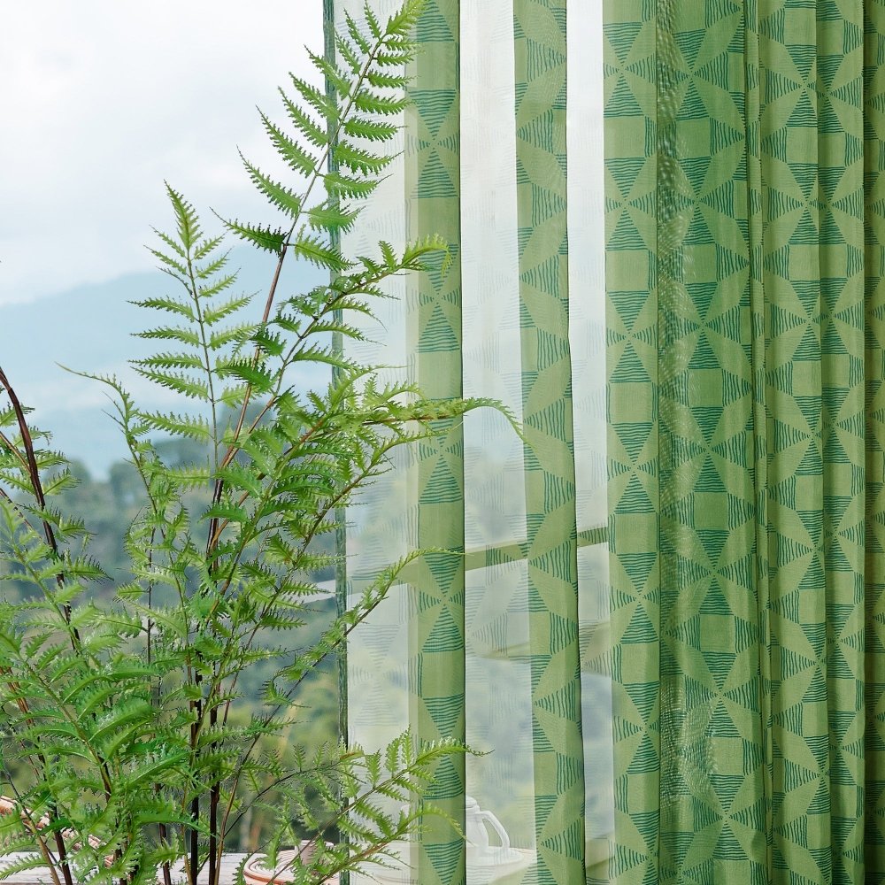 Bohome Nest Sheer Curtains - Deconovo US