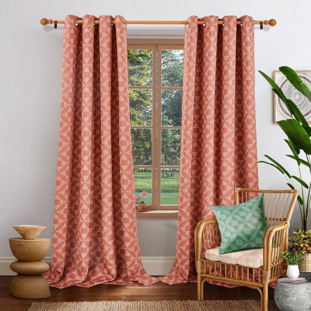 Bohome Nest Thermal Blackout Curtains - Deconovo US