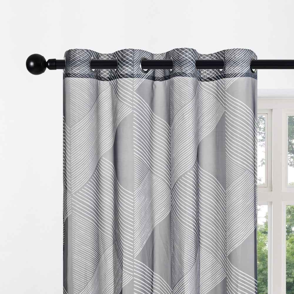 Classic Pleat Sheer Curtains - Deconovo US