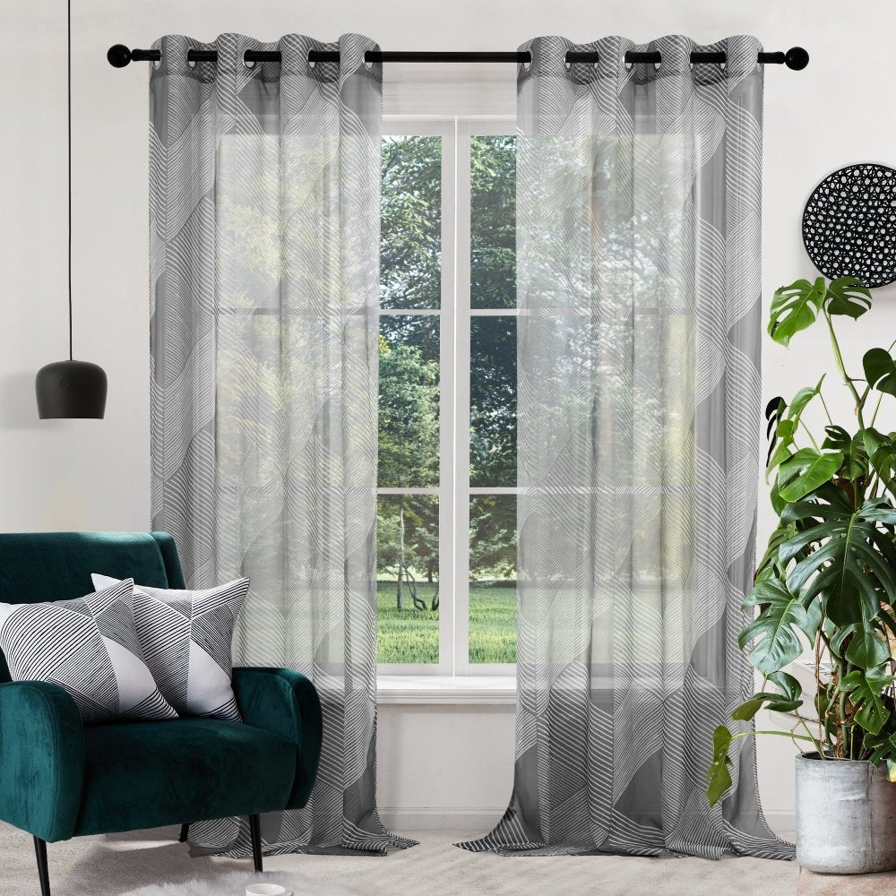 Classic Pleat Sheer Curtains - Deconovo US