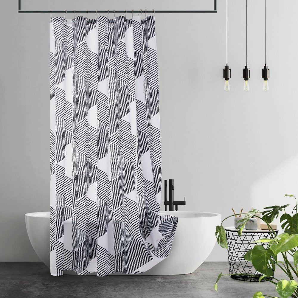 Classic Pleat Shower Curtains - Deconovo US