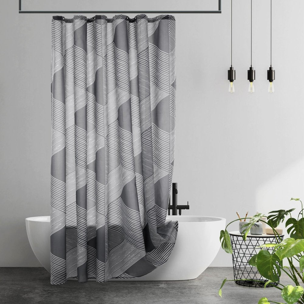 Classic Pleat Shower Curtains - Deconovo US