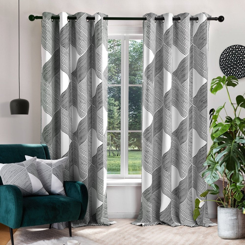 Classic Pleat Thermal Blackout Curtains - Deconovo US