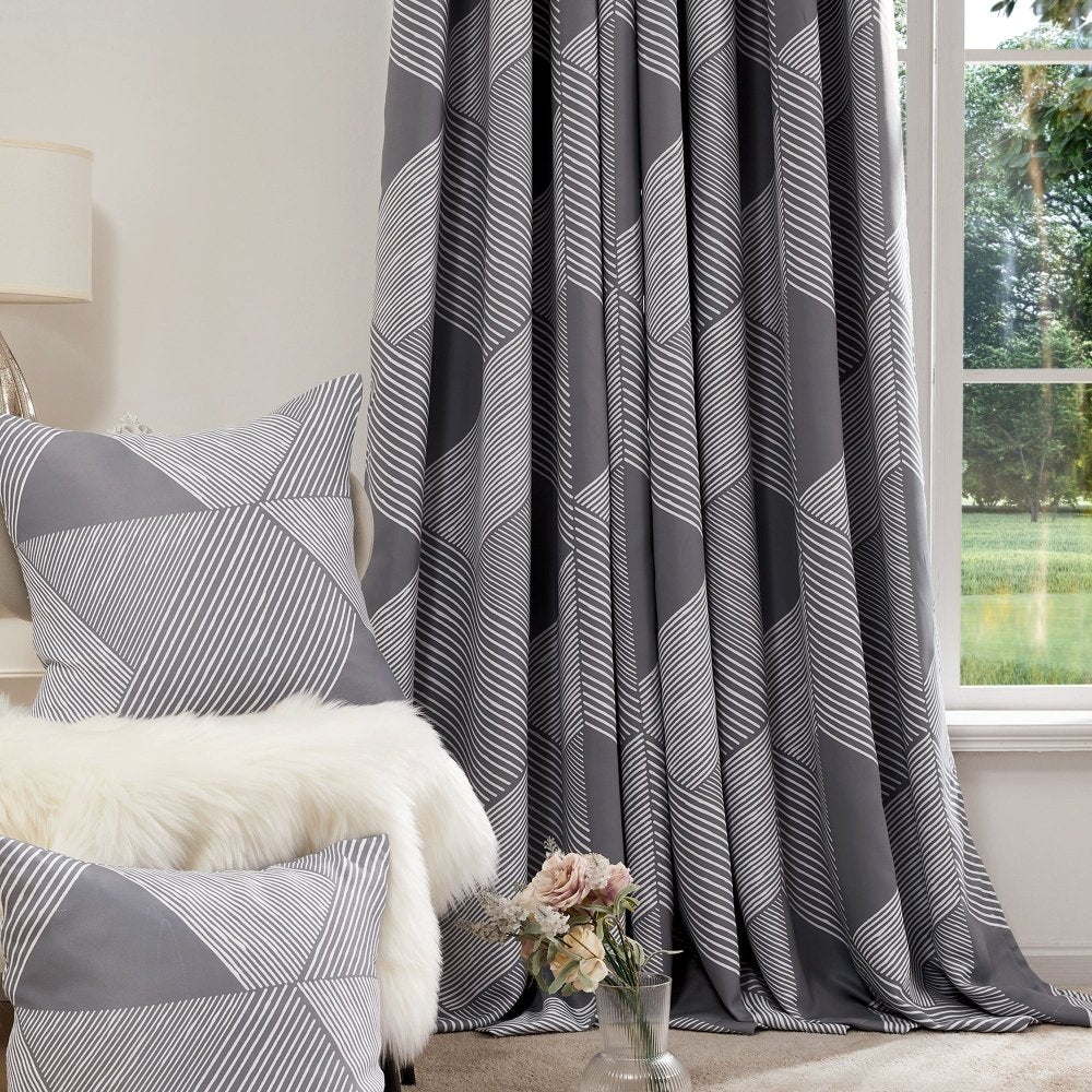 Classic Pleat Thermal Blackout Curtains - Deconovo US