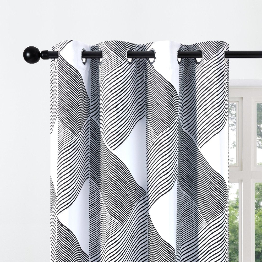 Classic Pleat Thermal Blackout Curtains - Deconovo US