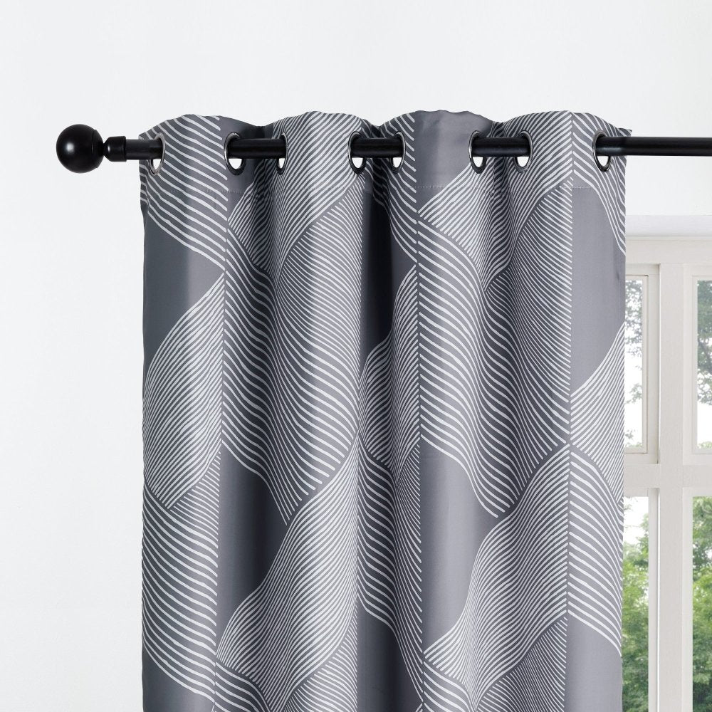 Classic Pleat Thermal Blackout Curtains - Deconovo US