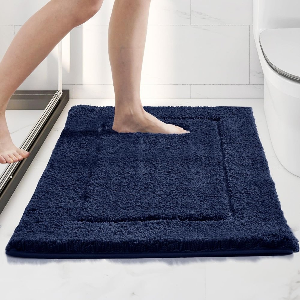 Deconovo Luxury U-Shaped Bath Mat: Extra Soft Plush, Absorbent Bathroom Rug for Ultimate Comfort - Deconovo US