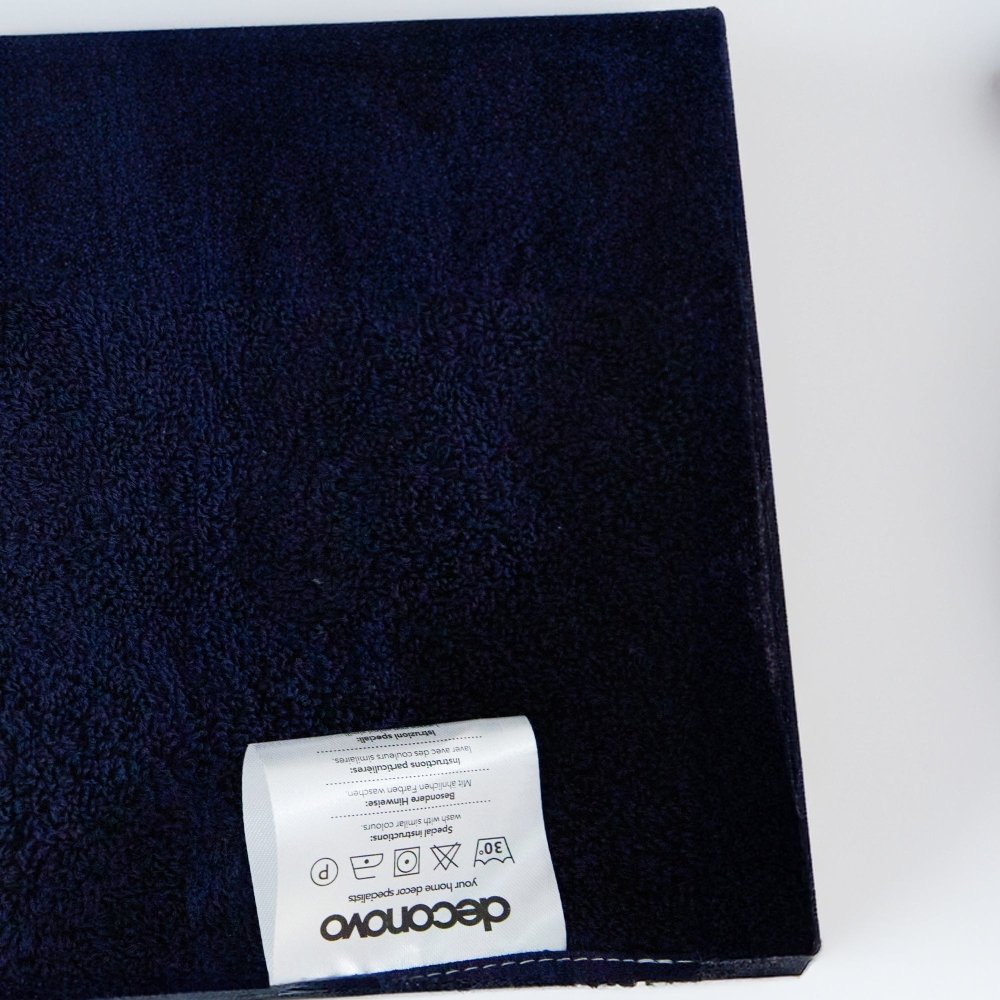 Deconovo Polyester-Cotton Blend Bath Towel: Soft, Skin-Friendly, Highly Absorbent, Solid Color Single-Face Design - Deconovo US