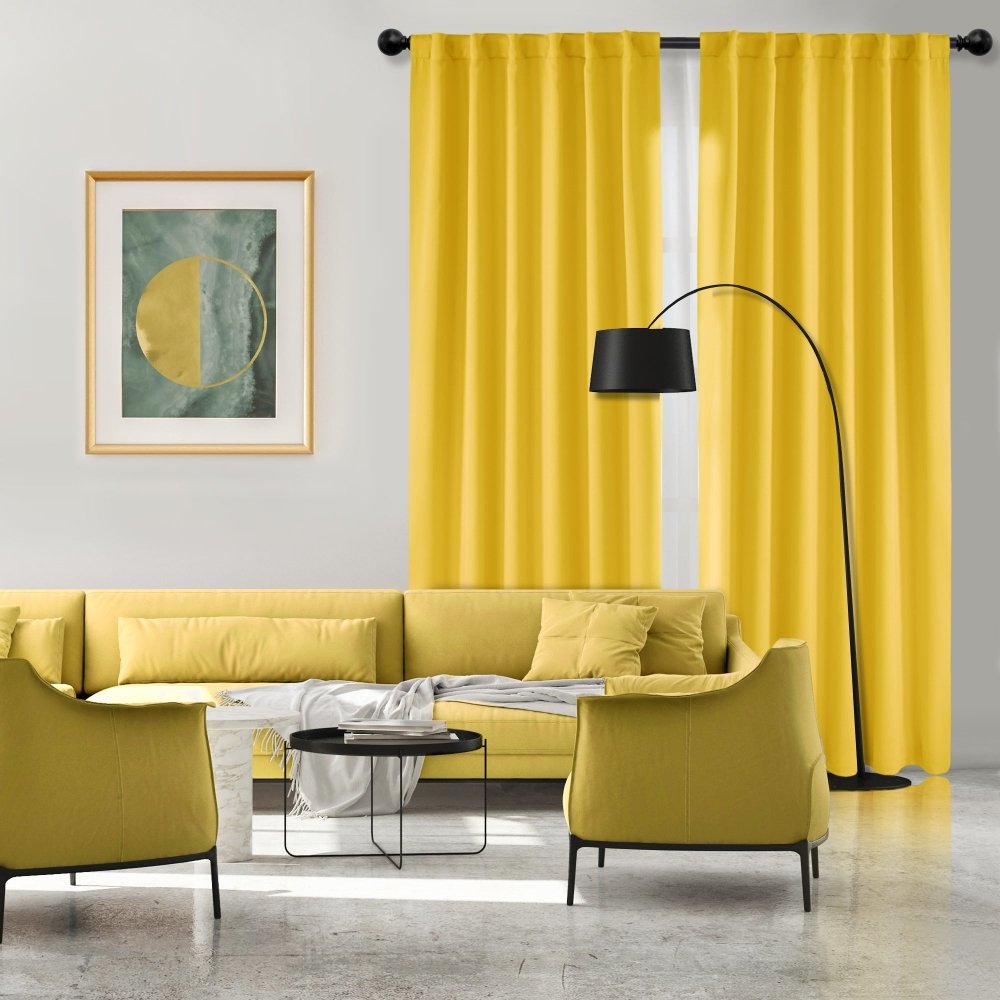 Deconovo Rod Pocket Thermal Insulated Blackout Curtains | 2 Panels - Deconovo US