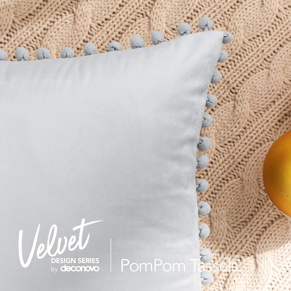 Deconovo Velvet Throw Pillow Covers for Living Room - Deconovo US