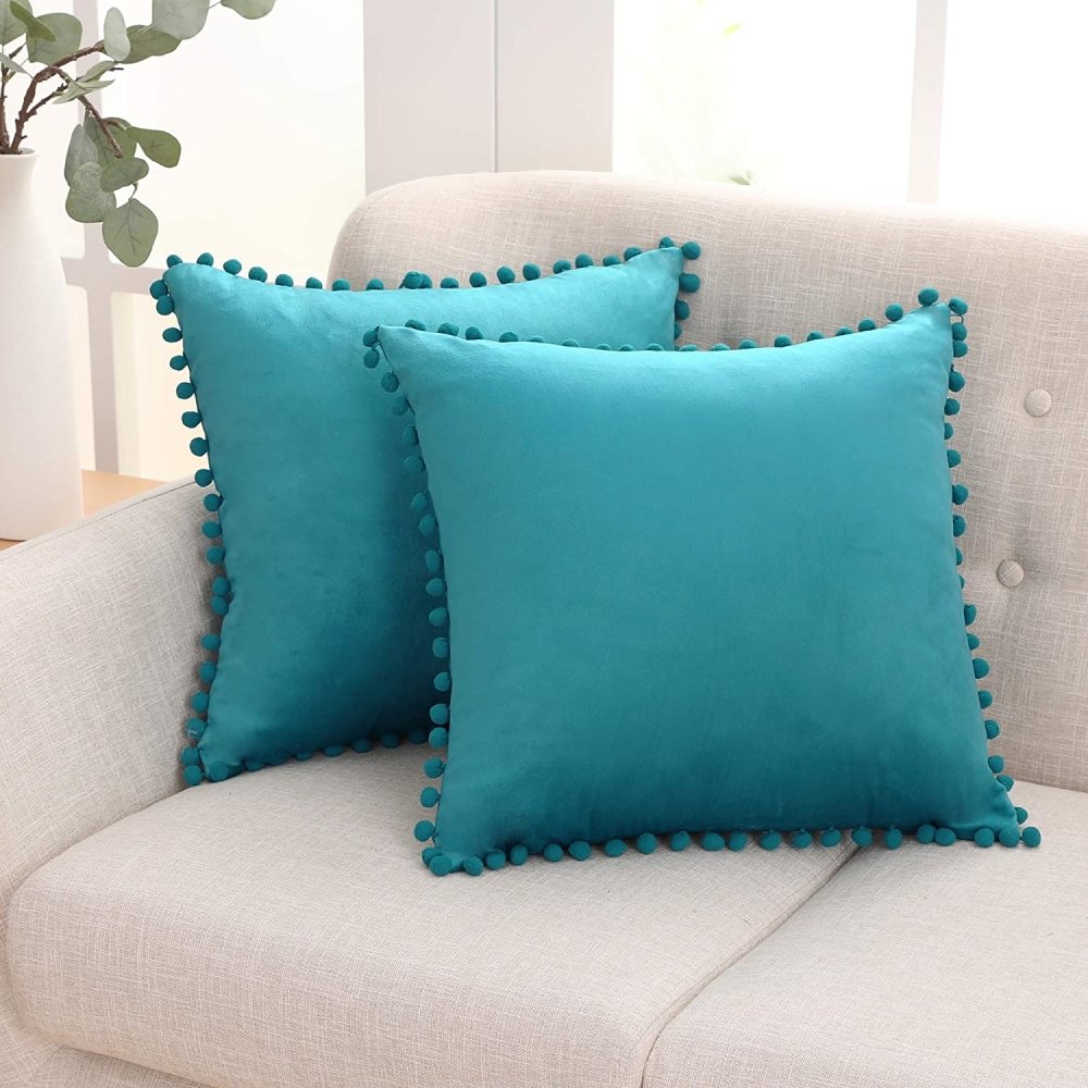 Deconovo Velvet Throw Pillow Covers for Living Room - Deconovo US