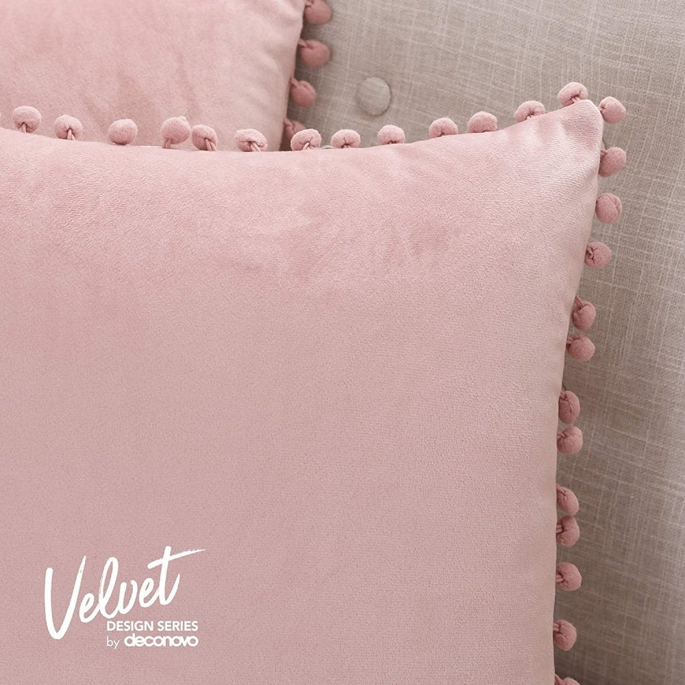 Deconovo Velvet Throw Pillow Covers for Living Room - Deconovo US
