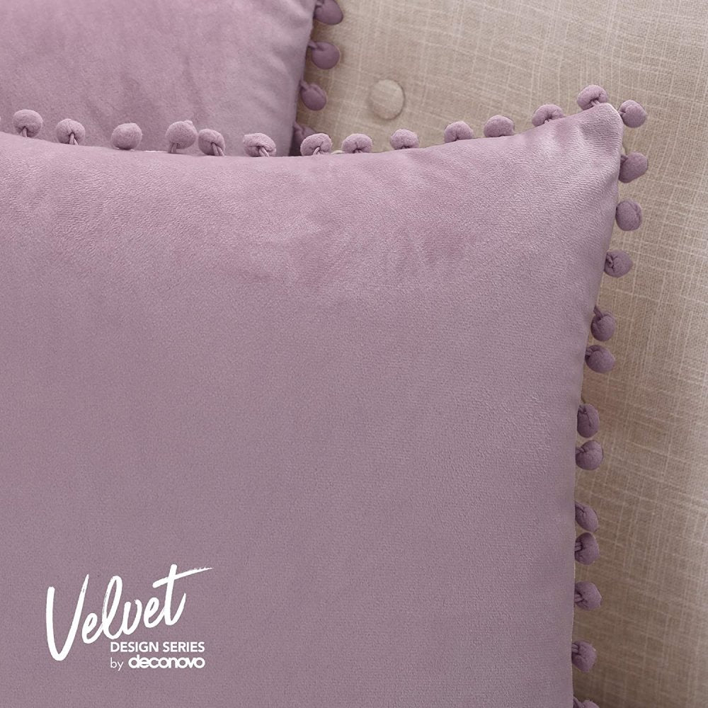 Deconovo Velvet Throw Pillow Covers for Living Room - Deconovo US