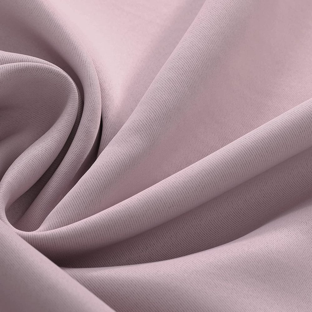 Opaque Solid Color Blackout Drapes | Blockout Curtains - Thermal Insulated for Bedroom | Ready Made Deconovo | 2 Panels - Deconovo US