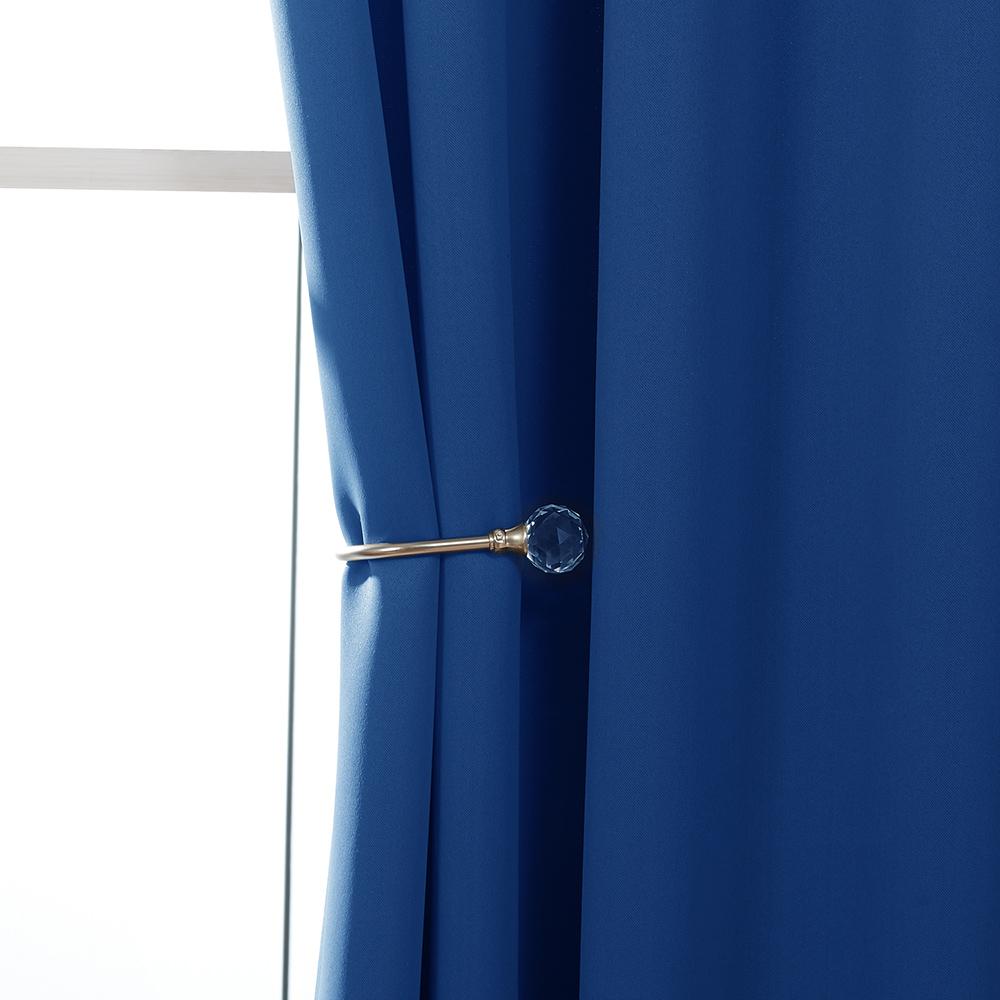 Rod Pocket Blackout Curtains | Room Darkening Window Drapes | Bedroom, Living Room, Study | 2 Deconovo Panels - Deconovo US
