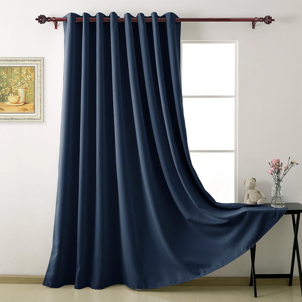 Room Divider Curtain - Privacy Soundproof | Heavy Duty Double Sided Grommet Top Room Hanging | Deconovo 1 Panel - Deconovo US