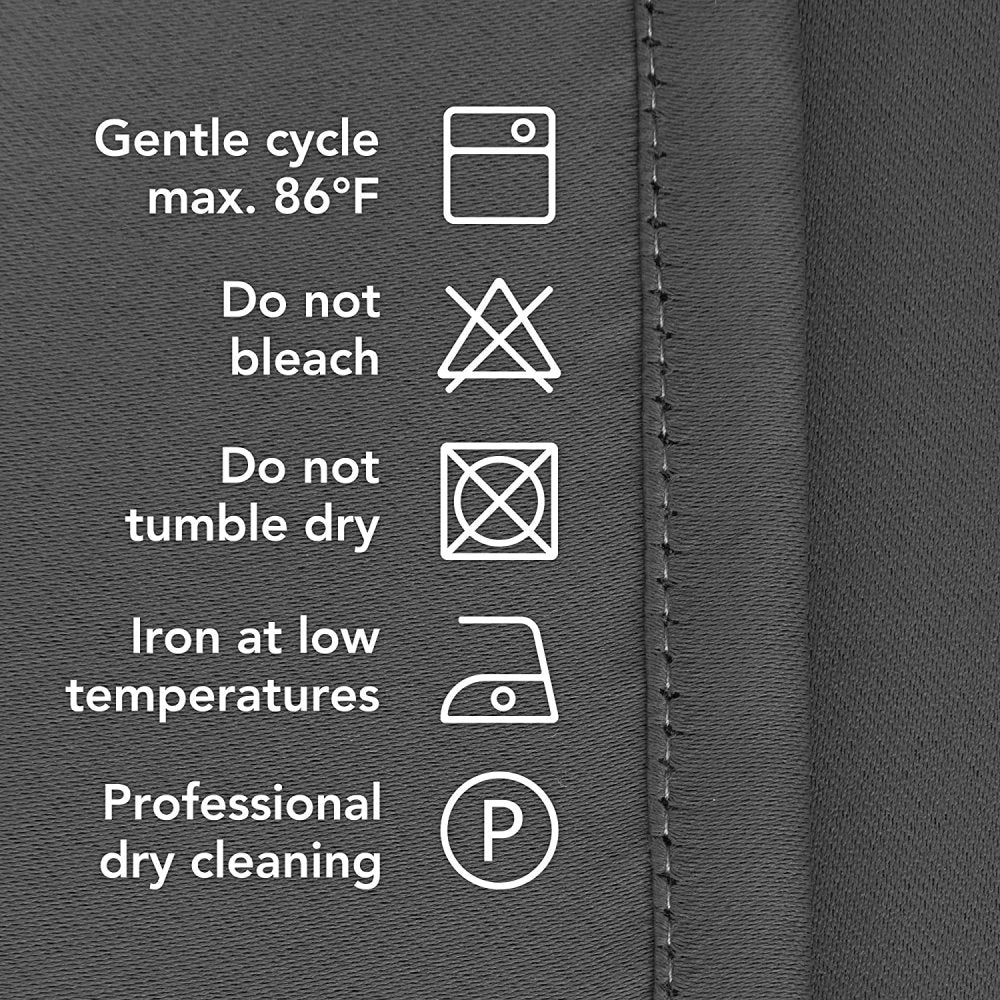 Solid Color Blackout Valance Curtains-Rod Pocket-1 Panel - Deconovo US