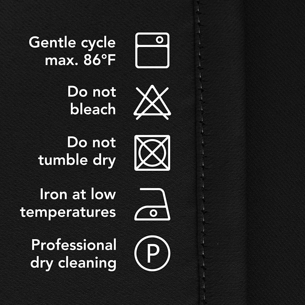 Solid Color Blackout Valance Curtains-Rod Pocket-1 Panel - Deconovo US
