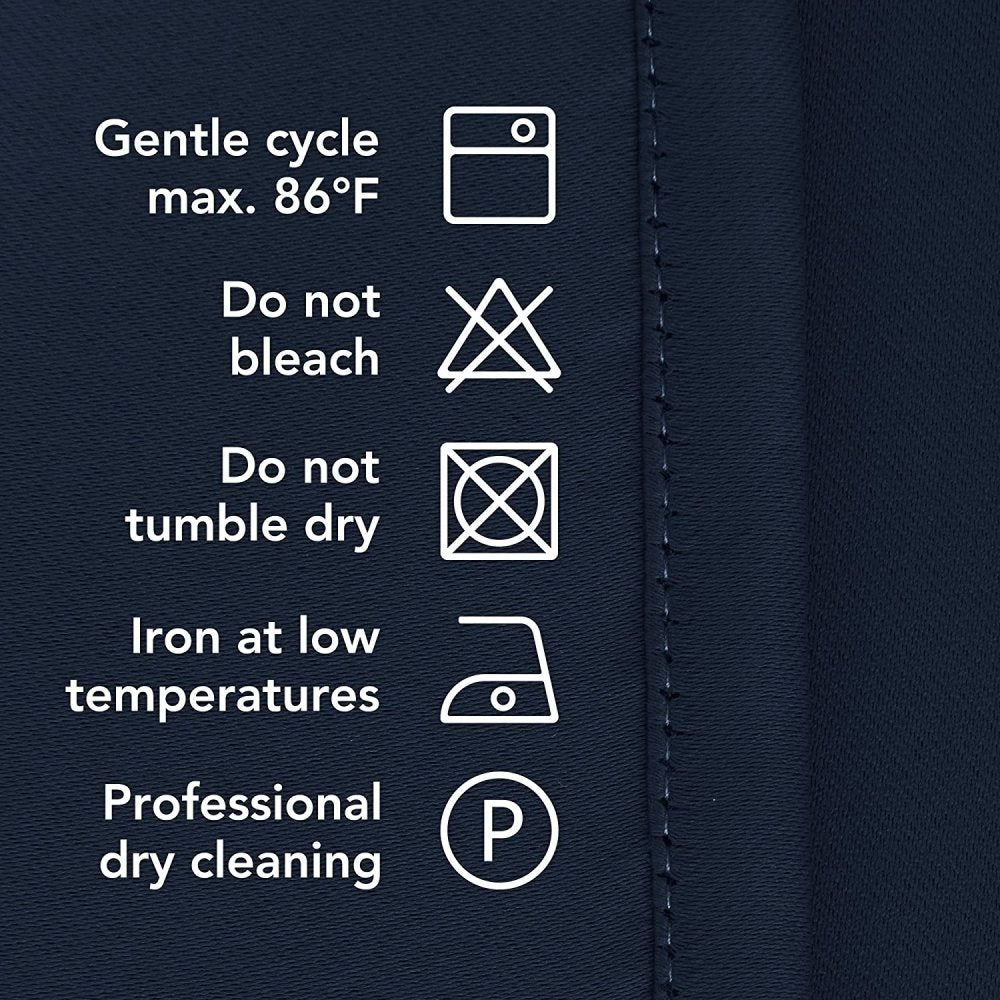 Solid Color Blackout Valance Curtains-Rod Pocket-1 Panel - Deconovo US