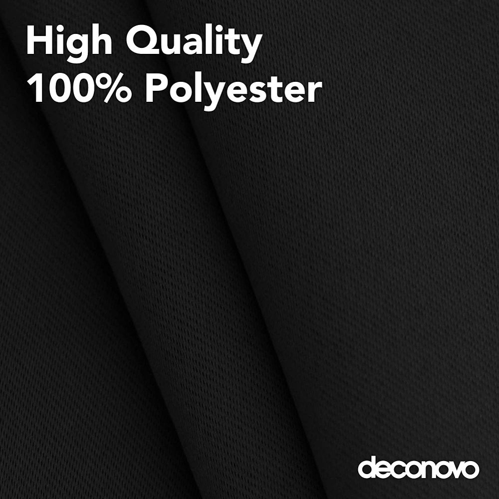 Solid Color Blackout Valance Curtains-Rod Pocket-1 Panel - Deconovo US