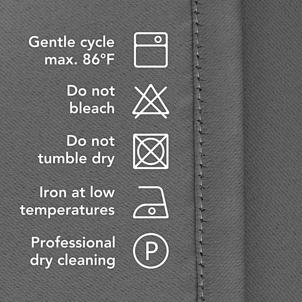 Solid Color Blackout Valance Curtains-Rod Pocket-1 Panel - Deconovo US