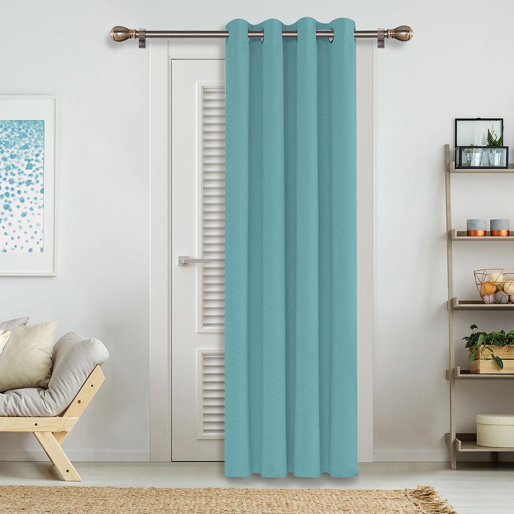 Solid Color Thermal Insulated Blackout Curtains - Grommet - 1 Panel - Deconovo US